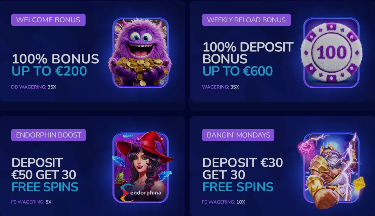 WeezyBet-kasinon Avaintiedot WeezyBet-kasinon Avaintiedot